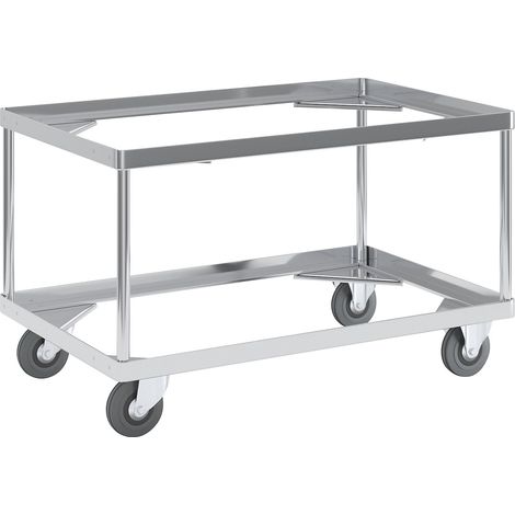 Certeo, Plateau roulant en aluminium, hauteur de chargement 440 (1/5)