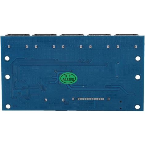 Shipenophy adaptateur SATA convertisseur SATA3.0 1 à 5 disques durs adaptateur convertisseur carte mère informatique accessoire (1/5)