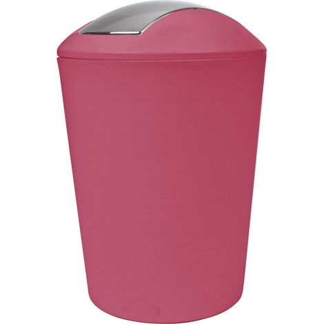 Poubelle Flic Flac (5.6 L) Vitamine Framboise, Plastique