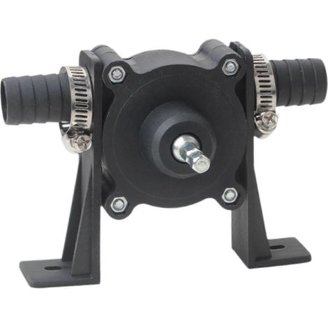 Pompe de transfert d'eau auto-amorçante, pompe à main pour perceuse, pompe de transfert d'eau portable pour le nettoyage de voiture et de maison - FFY (1/4)