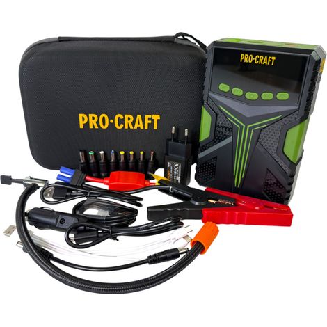 Procraft JSAP-12NE Dispositivo di avviamento 800 A con funzione powerbank
