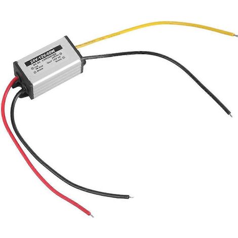 Aluminium-Shell-Spannungswandler DC24V auf DC12V5A 60W Spannungsreduzierungsmodul