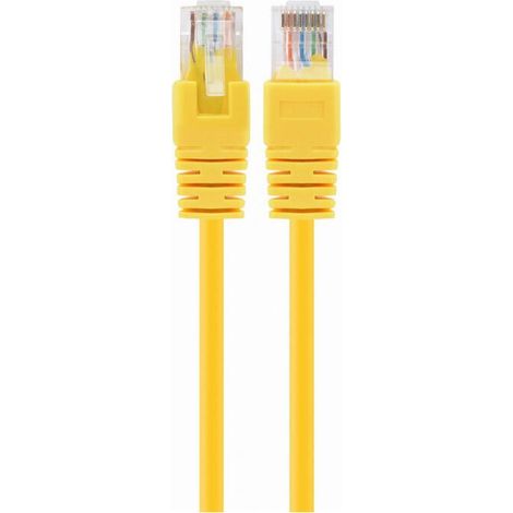 CABLE RED GEMBIRD UTP CAT6 0,25M AMARILLO (1/2)