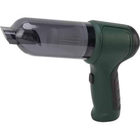 Aspirateur à main sans fil, aspiration puissante, portable, pour la maison, la voiture et le bureau, vert (1/5)