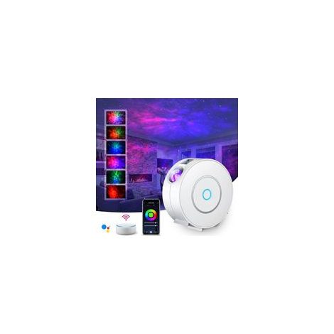 Projecteur Étoilé Wi-Fi LED – Veilleuse Galaxie Connectée, Contrôle Vocal et Gradation, Décoration Chambre Enfant & Adultes
