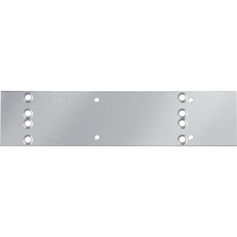 Plaque de montage avec vis pour ferme-porte Stagadon III et IV Néo et TS33 finition blanc RAL 9016 - ECO SCHULTE