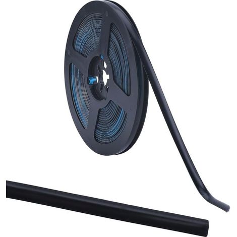6mx8mm Bande de Calfeutrage Autocollante Noire pour Coin de Salle de Bain Carrelage en Céramique Bande de Calfeutrage Bandes de Garniture Ruban D'Étanchéité Décoratif pour Poêle Évier (1/5)
