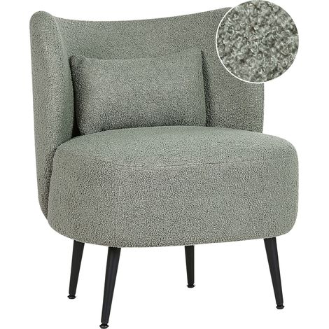 Armchair OTSBY Boucle Light Green