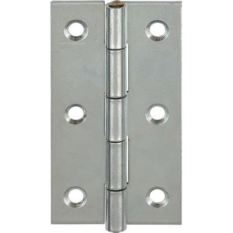 VORMANN Tür-Scharnier schmal B31xH50mm,gerollt verzinkt (1/3)