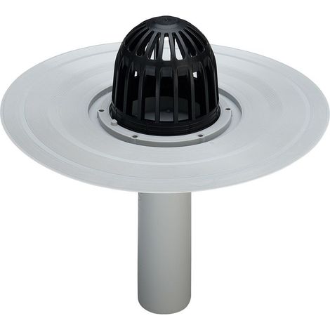 Balkon-/Terrassenablauf Advantix 4946.2 in 50mm Kunststoff grau (1/3)