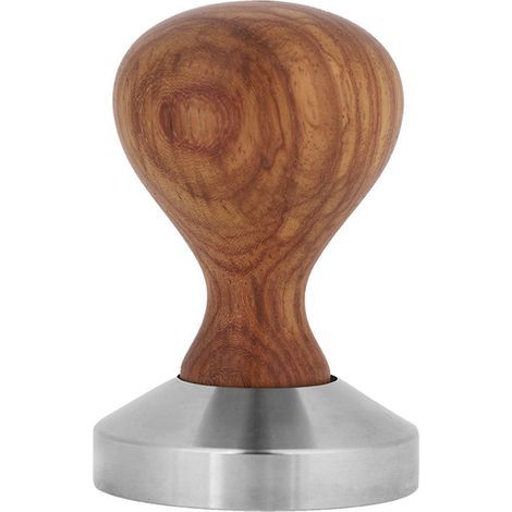 Cocoarm Tamper, Préparez du café Expresso sans Effort avec une Base Robuste en Acier Inoxydable et une Poignée Ergonomique en Palissandre, Idéal pour les Amateurs de café, Portable et Pratique (51MM). (1/5)