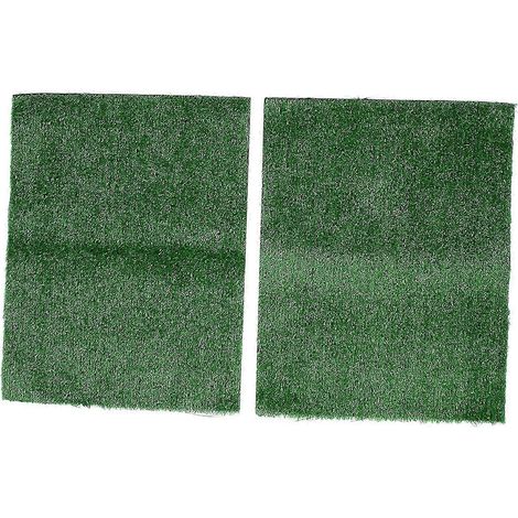 Tapis d'apprentissage de la propreté pour chien en gazon artificiel respirant, doux, lavable et réutilisable, pour intérieur et extérieur, taille L (1/5)
