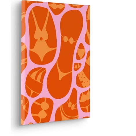 Komar Canvasbild Bikinis - 40 x 30 cm - Bild auf Keilrahmen - Modern (1/2)