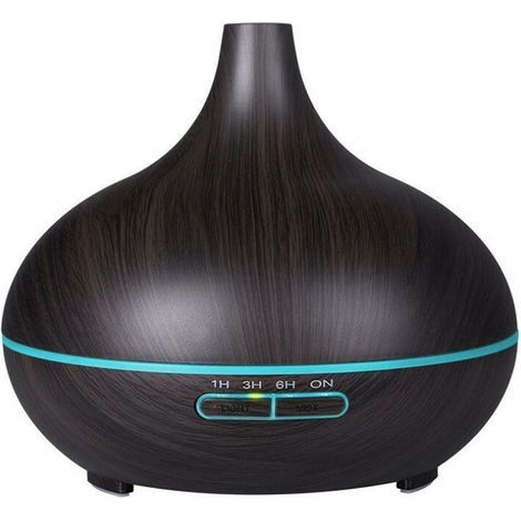 Humidificateur Pure Aroma 150 Yang. Humidificateur ultrasonique et diffuseur d'arômes 150ml, minuteur 3h, 7 couleurs LED. Aromathérapie. Ultra silencieux. (1/5)