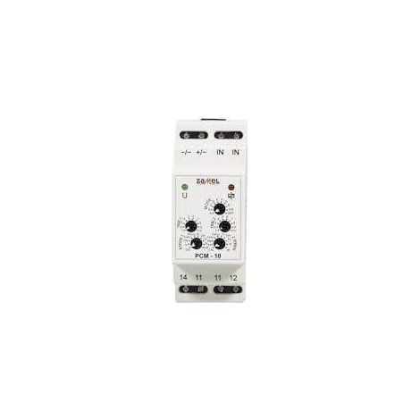 Relé temporizador Zamel PCM-10/24V 16 A 24 V AC/DC