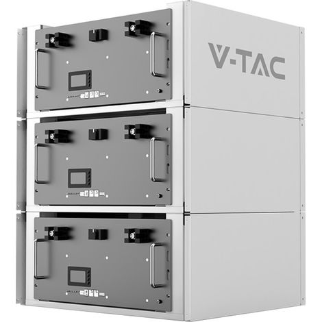 V-TAC 9,6 kWh Batterie-Lagerregalschrank SKU 11523
