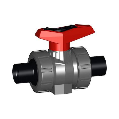 GF Kugelhahn 546 PVC-U/EPDM d 50 PE Stutzen SDR17.6