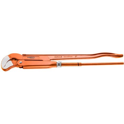 Neo Rohrschlüssel Typ S Stahl 650 mm robust und rutschfest (1/3)