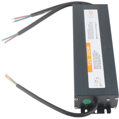 Netzteil, kabelgebunden, ultradünn, wasserdicht, Schalt-LED-Treiber, AC170-250V, 50/60Hz, 350W (DC12V) (1/5)