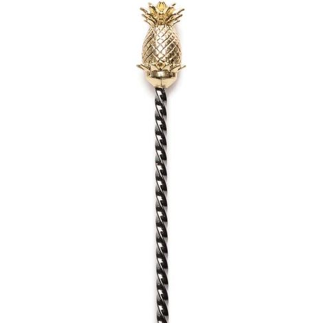 Cuillère cocktail BULU™ - Black Metal et Gold - 43.5cm