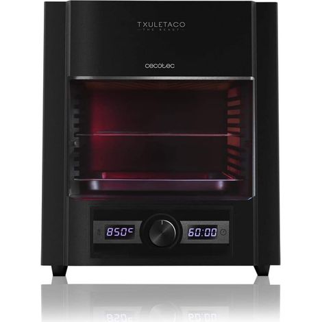 Cecotec Horno Grill de Alta temperatura Txuletaco The Beast 6850. 2000 W Hasta 850 (1/5)