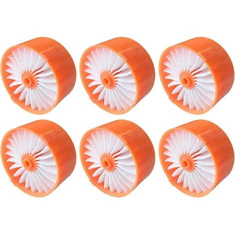 Lot de 6 filtres pour aspirateur balai sans fil BLACK+DECKER POWERSERIES BSV2020G (1/5)