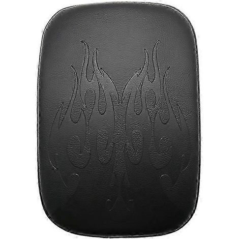 Coussin de siège passager compatible avec Sportster XL883 Flame Style 6 avec ventouses FTWHBYV (1/4)