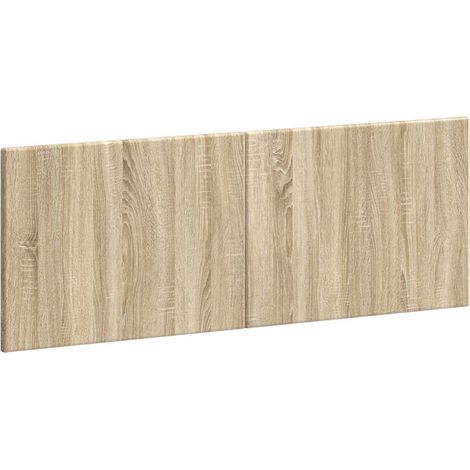 Tête de lit murale gain de place en bois d'ingénierie Chêne Sonoma 142 x 3 x 50 cm (1/5)