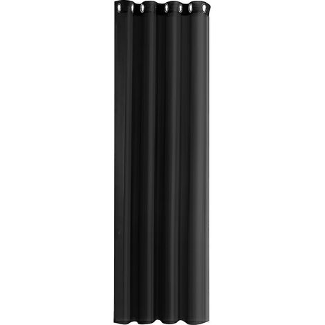 Stück Vorhang, modern, schlicht, wasserdicht, einfarbig, transparent, perforiert, Sonnenschutz, UV-beständig