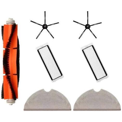 Accessoires pour aspirateur robot Roborock S6, S6 MaxV, S6 Pure, S5 Max, S50, S55, S5 E4 et E5 : brosse principale, filtre et serpillère de rechange. (1/5)