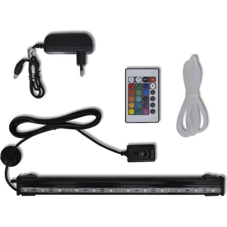 vidaXL Luce LED Acquario Sommergibile con Bolle RGB 32 cm (1/5)