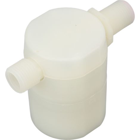 Vanne à bille flottante G1/2 mâle, entrée d'eau latérale, vanne de régulation automatique du niveau d'eau pour réservoir d'eau ou château d'eau (1/5)