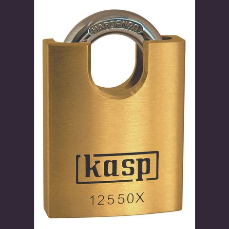 Cadenas Kasp K12540XD or-jaune avec serrure à clé C50436