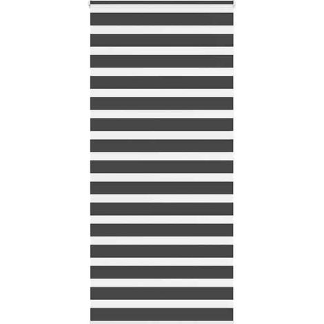 4014262 Store zèbre noir 105x200 cm largeur du tissu 100,9 cm polyester (1/5)