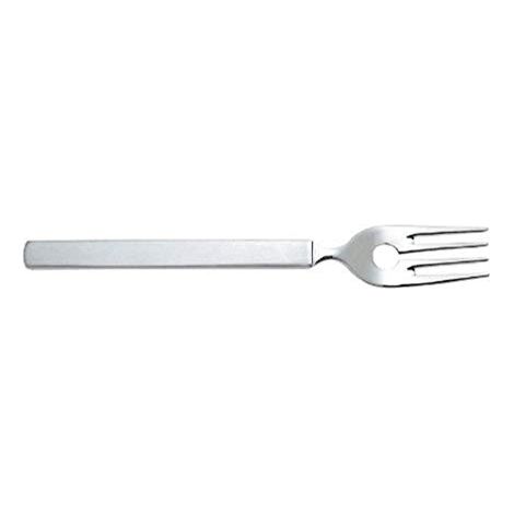 Alessi 4180/17 Dry Forchetta da Pesce in Acciaio Lucido con Manico Satinato, Set da 6