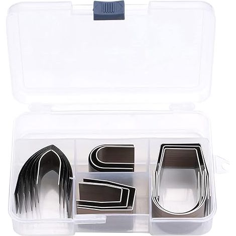 Kit 18 Outils Gaufrage Découpe Cuir, Acier Allié (1/5)