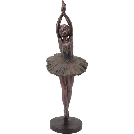 de ballerine debout en résine élégante figurine décorative (1/5)