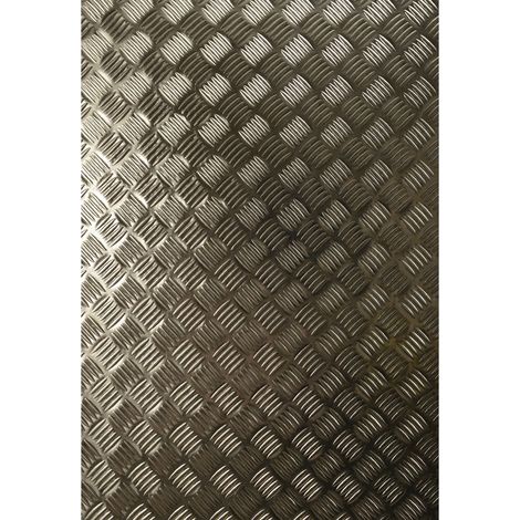 Adhésif décoratif pour meuble effet métallique