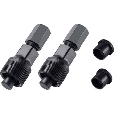 Extracteur De Manivelle - Acier Au Carbone - Pour Démontage Pédalier Vélo - Lot De 2 (1/4)