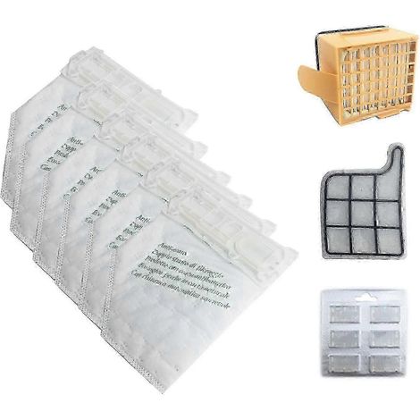 Kit de remplacement de filtre à sac à poussière pour aspirateur Vorwerk Vk135 Vk136 (1/5)