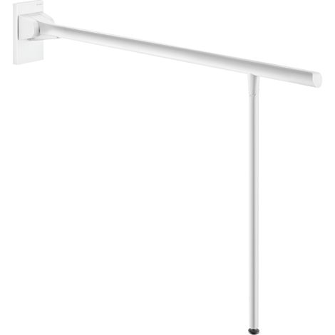 Delabie Stützklappgriff Be-Line mit Fuß D42 L.850 Alu weiß