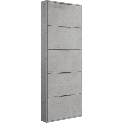 Zapatero 5 puertas cemento 600x300x240
