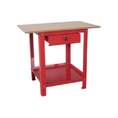Banco de trabajo con sobre de madera METALWORKS GR33