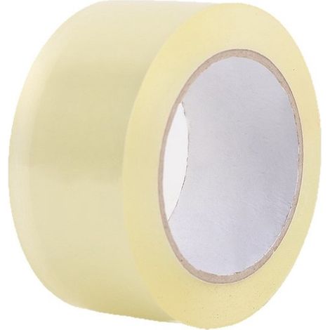 Ruban adhésif transparent. Ruban d'emballage transparent pour boîtes et colis. 55 mètres. (1/5)