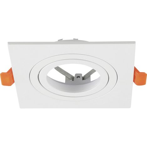 V-TAC VT-4204SQ 24226 Cadre de montage LED IP20 blanc (1/4)
