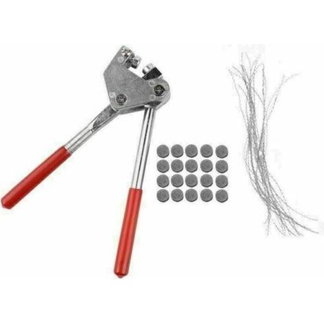 Plombenzange Bleiplombenzange Acier +20 Plombendrähte +20 Plombs Set (1/4)