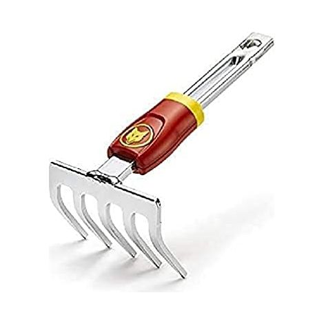 Piccolo rastrello per fiori a 5 denti OUTILS WOLF LJM (Manico intercambiabile) - Multistar (1/4)