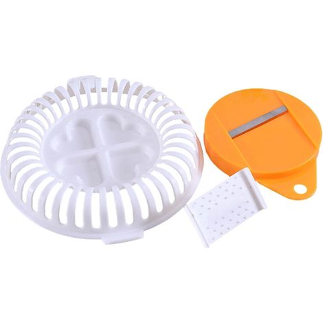1 Kit Fabricant Chips Micro-ondes, Trancheuse Légumes Fruits, Accessoire Cuisine Sain Sans Huile (1/5)