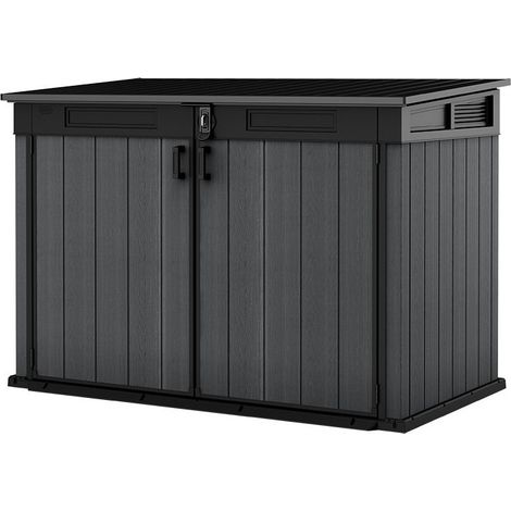 Keter CORTINA MEGA Armario para Herramientas de Resina Gris (1/4)