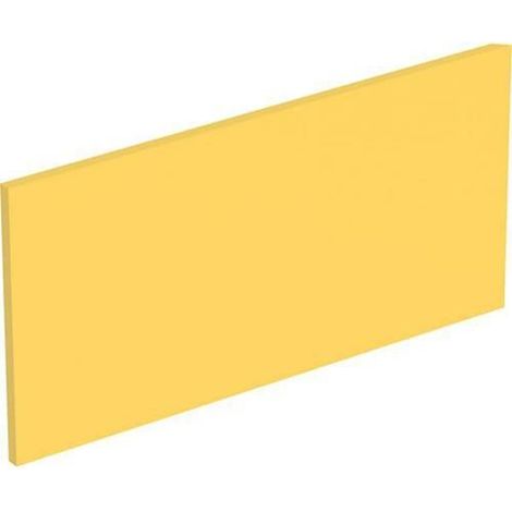Habillage cache-siphon latéral Geberit Bambini, pour espace sanitaire ludique, lavabo le plus haut: Varicor jaune no. 304